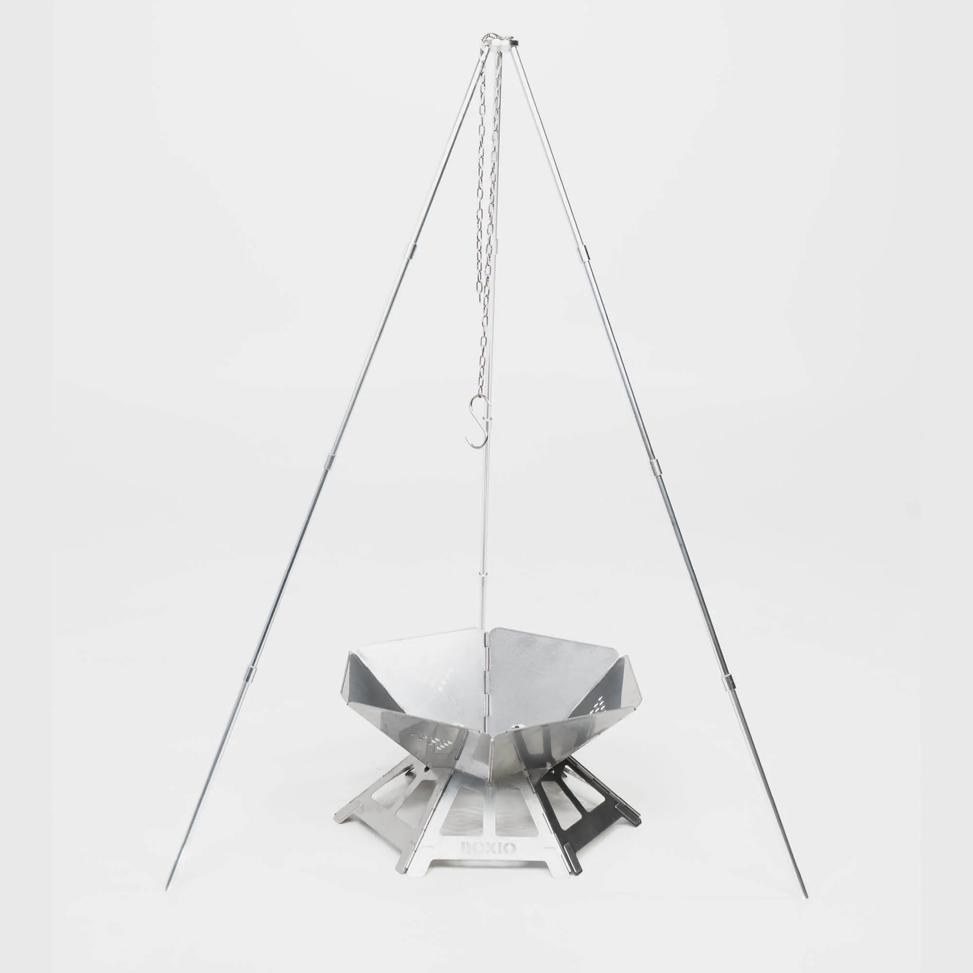 BOXIO FIRE BUNDLE I Fire bowl with grill in Eurobox - Image 8