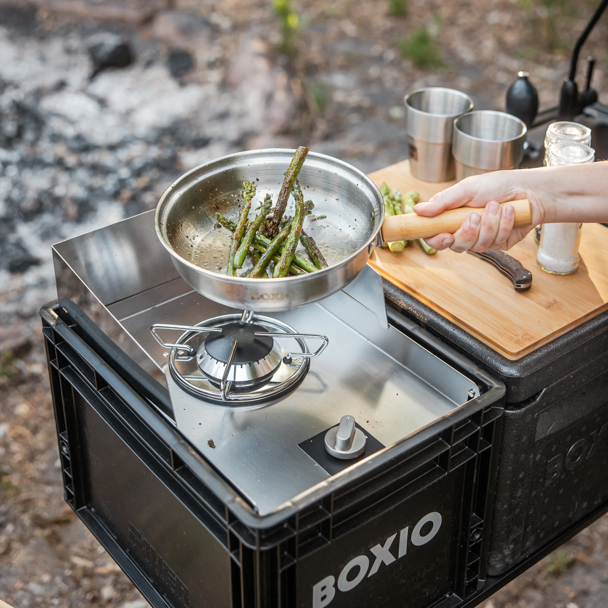 BOXIO KITCHEN LITE I Mobile I compact outdoor kitchen - Image 6