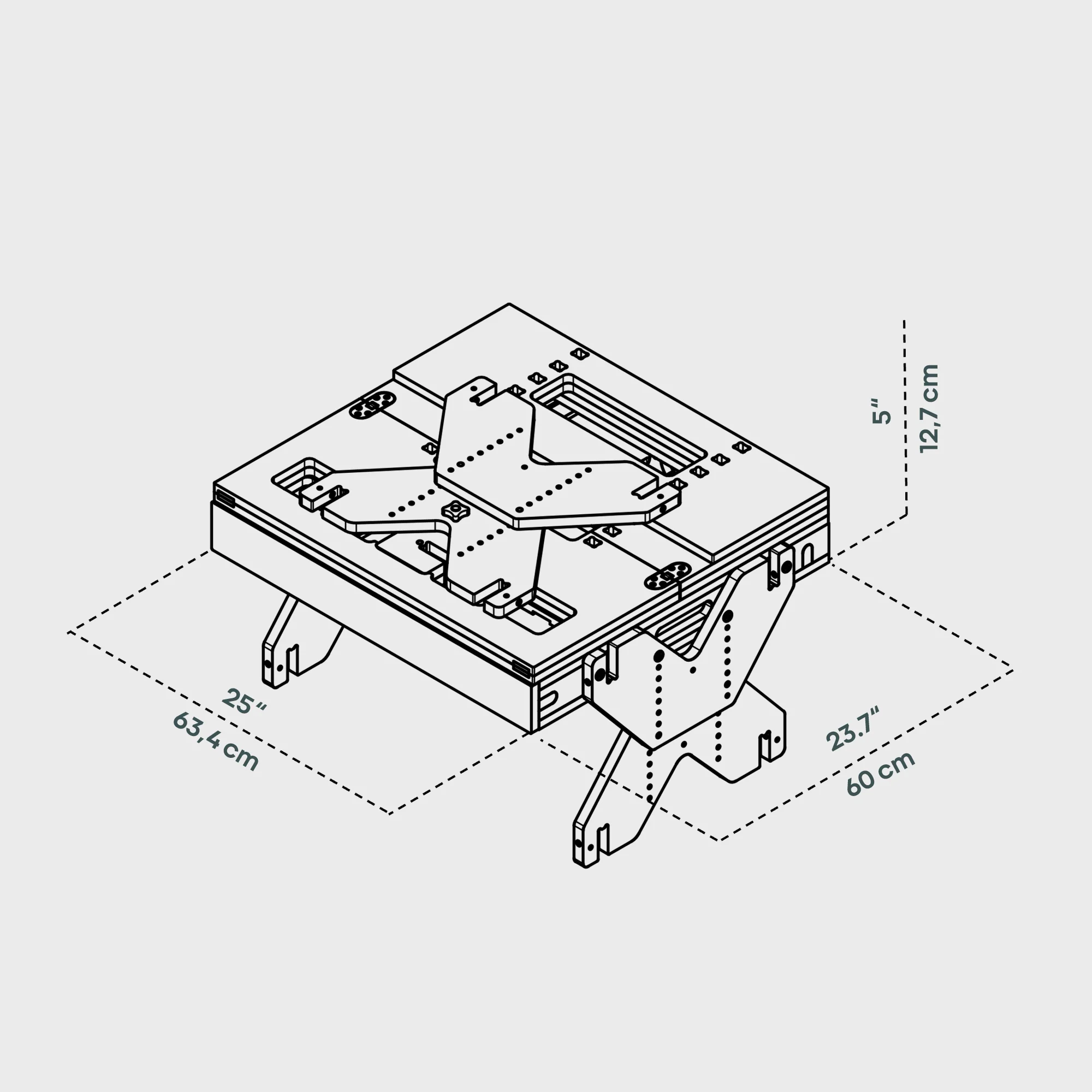 BOXIO RACK BED BUNDLE SI Modular camping bed - Image 4
