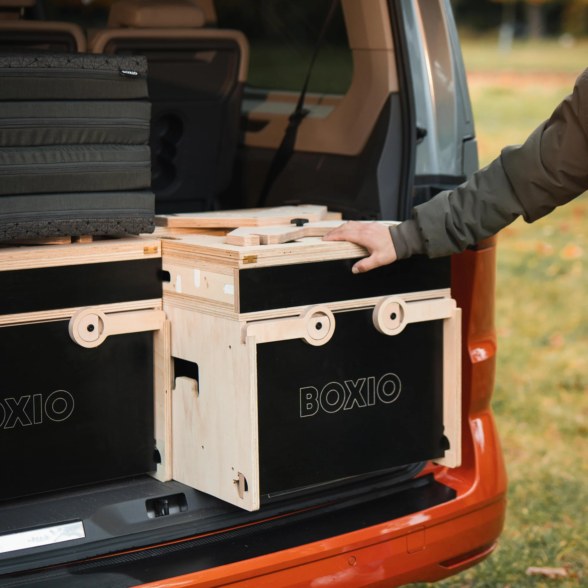 BOXIO RACK BOX + BED L I Modular camping box - Image 12