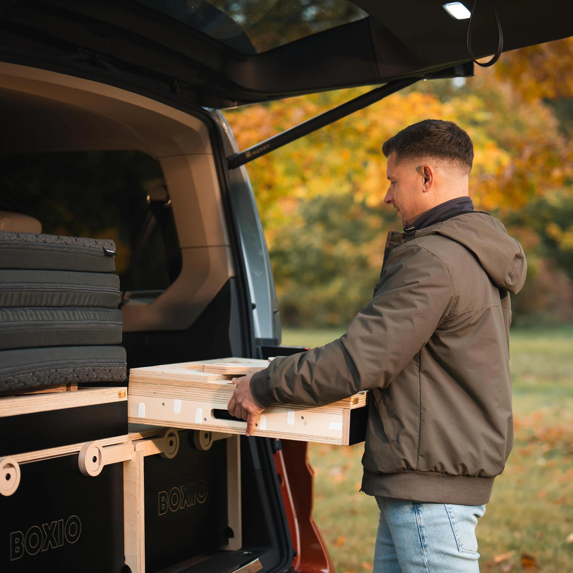 BOXIO RACK BOX + BED L I Modular camping box - Image 13