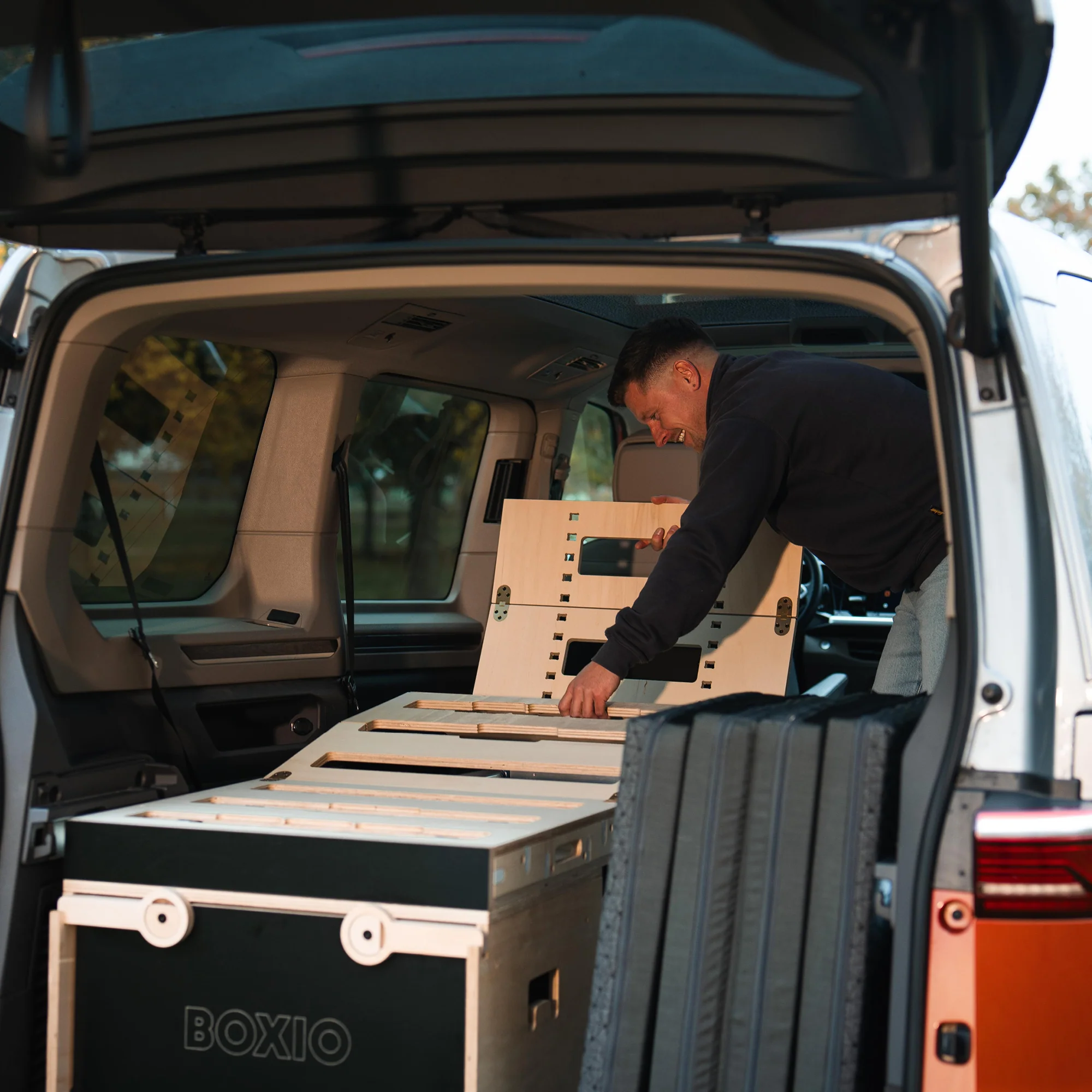 BOXIO RACK BOX + BED BUNDLE S I Modular camping box - Image 8
