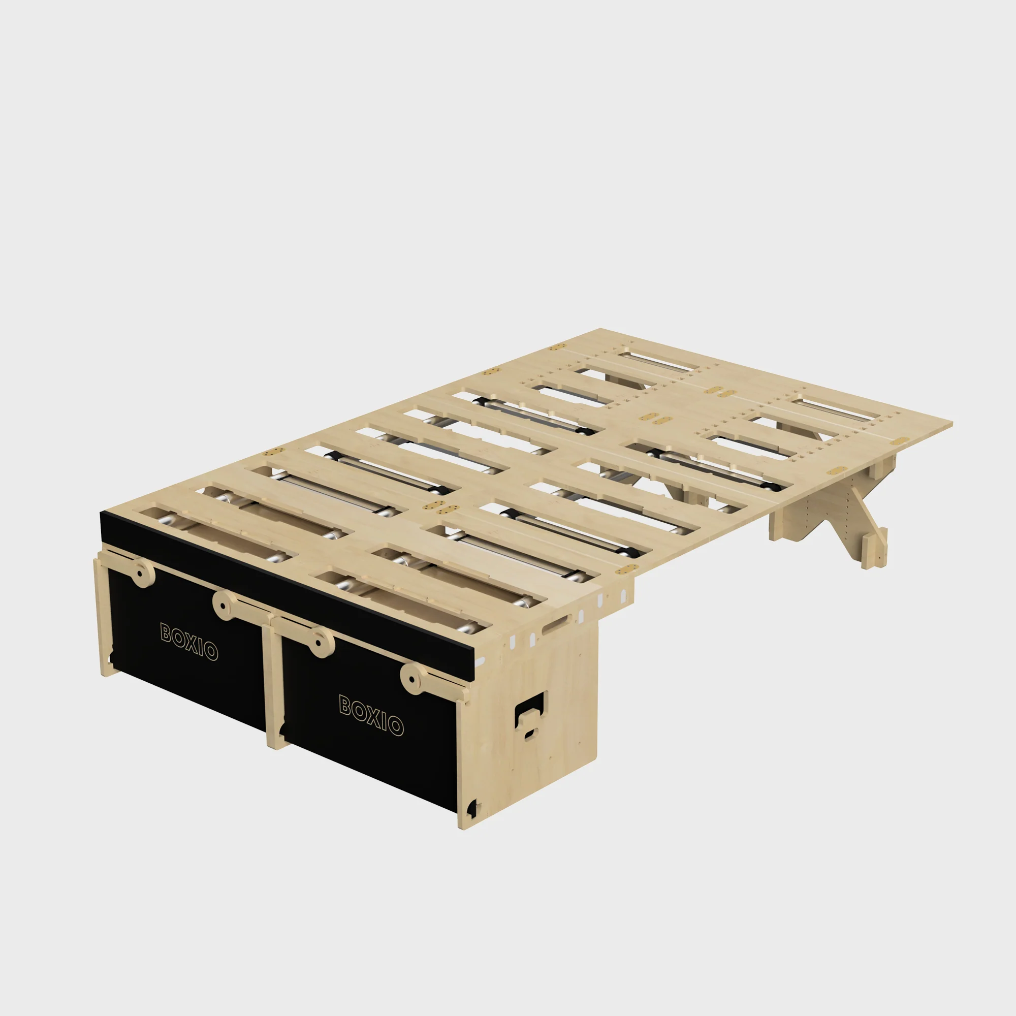 BOXIO RACK BOX + BED BUNDLE XL I Modular camping box
