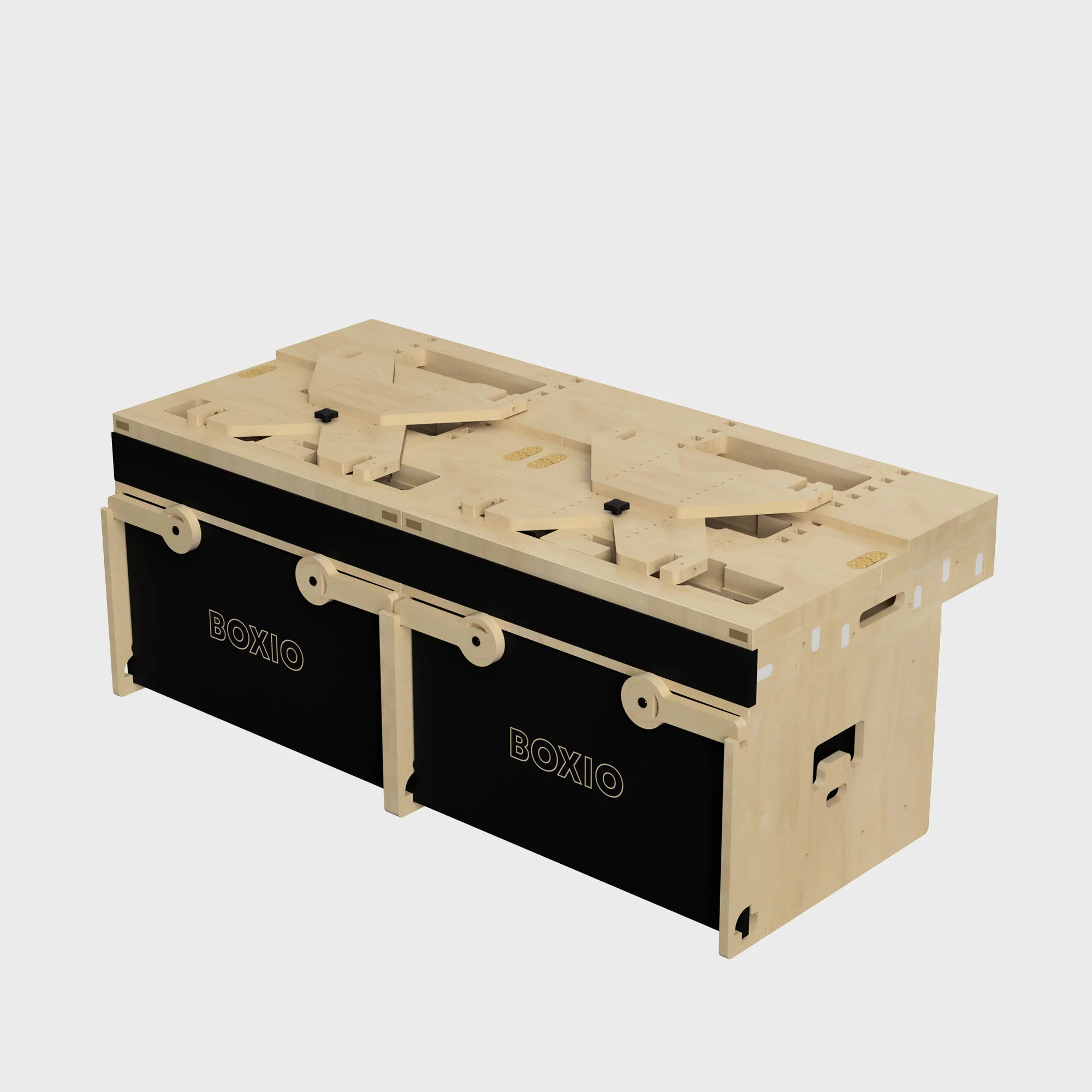 BOXIO RACK BOX + BED BUNDLE XL I Modular camping box - Image 5