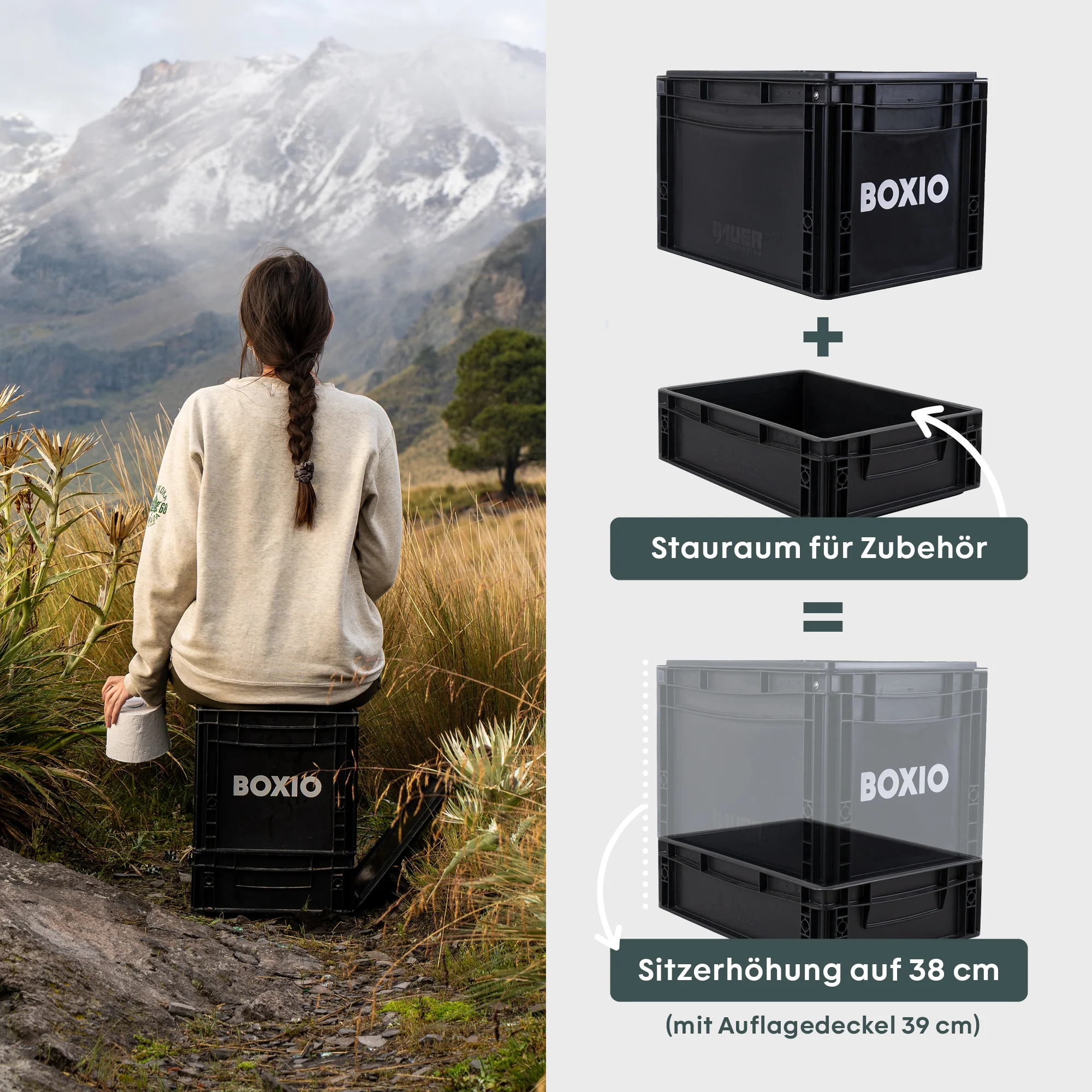 BOXIO SANITARY PLUS | Mobile bathroom with TENT - Image 4