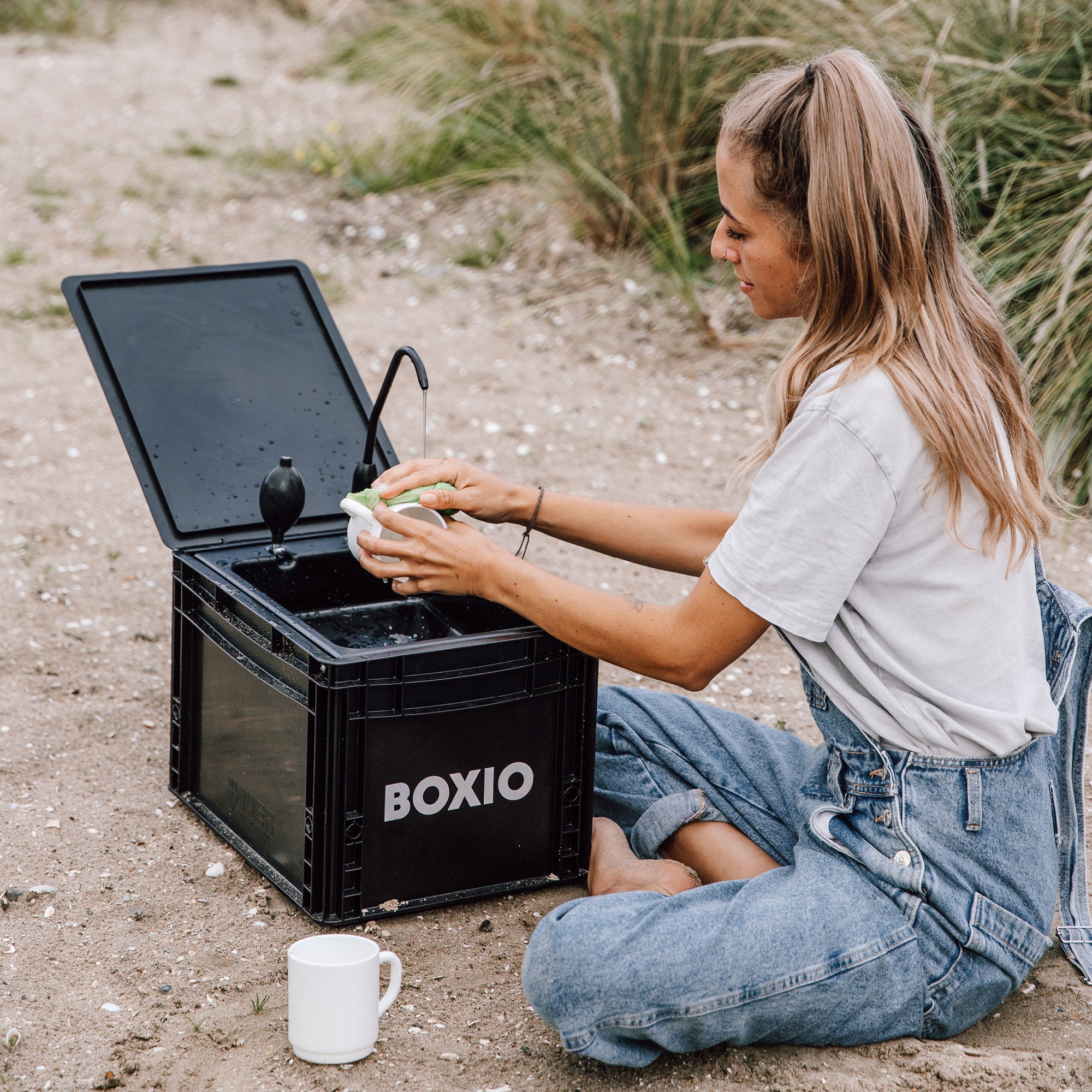 BOXIO SANITARY PLUS | Mobile bathroom with TENT - Image 6