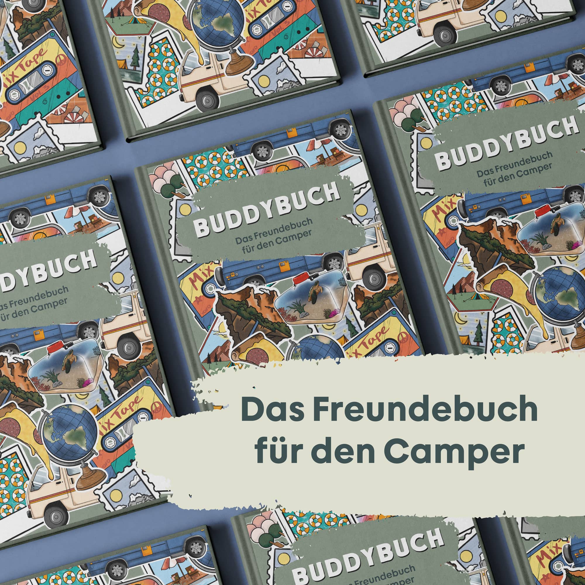 BOXIO - BUDDYBUCH | Friends book for campers