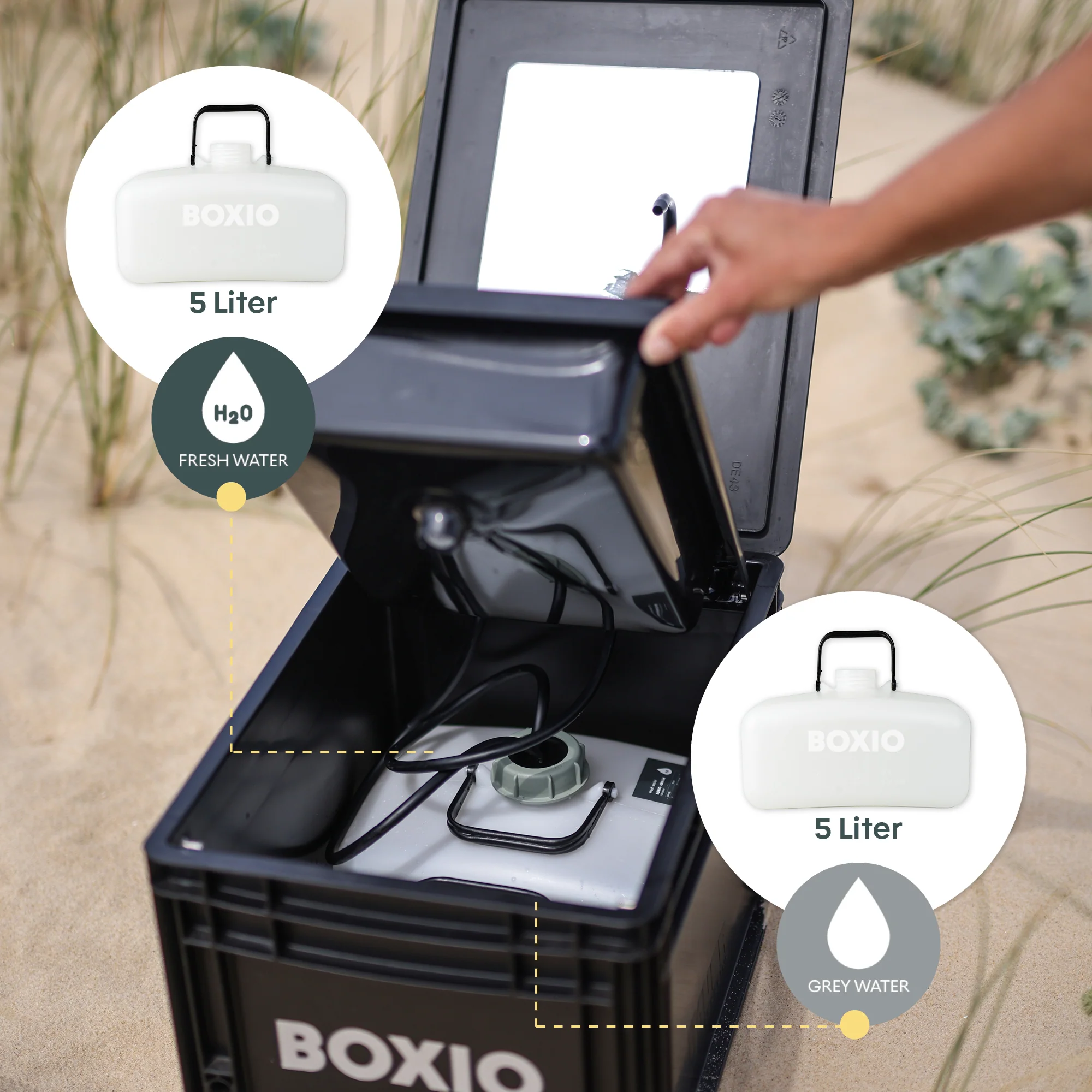 BOXIO WASH | Mobile washbasin - Image 3