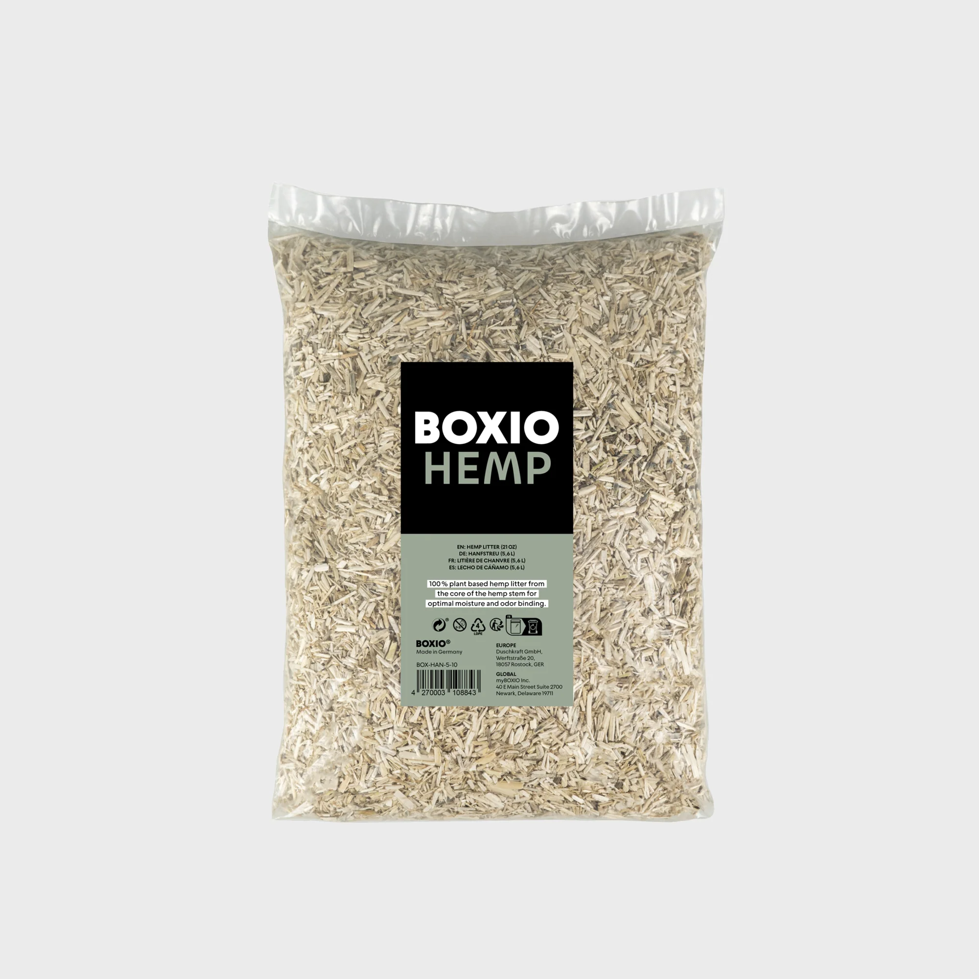 BOXIO REFILL BUNDLE | Refill pack with hemp litter and bin liners - Image 3