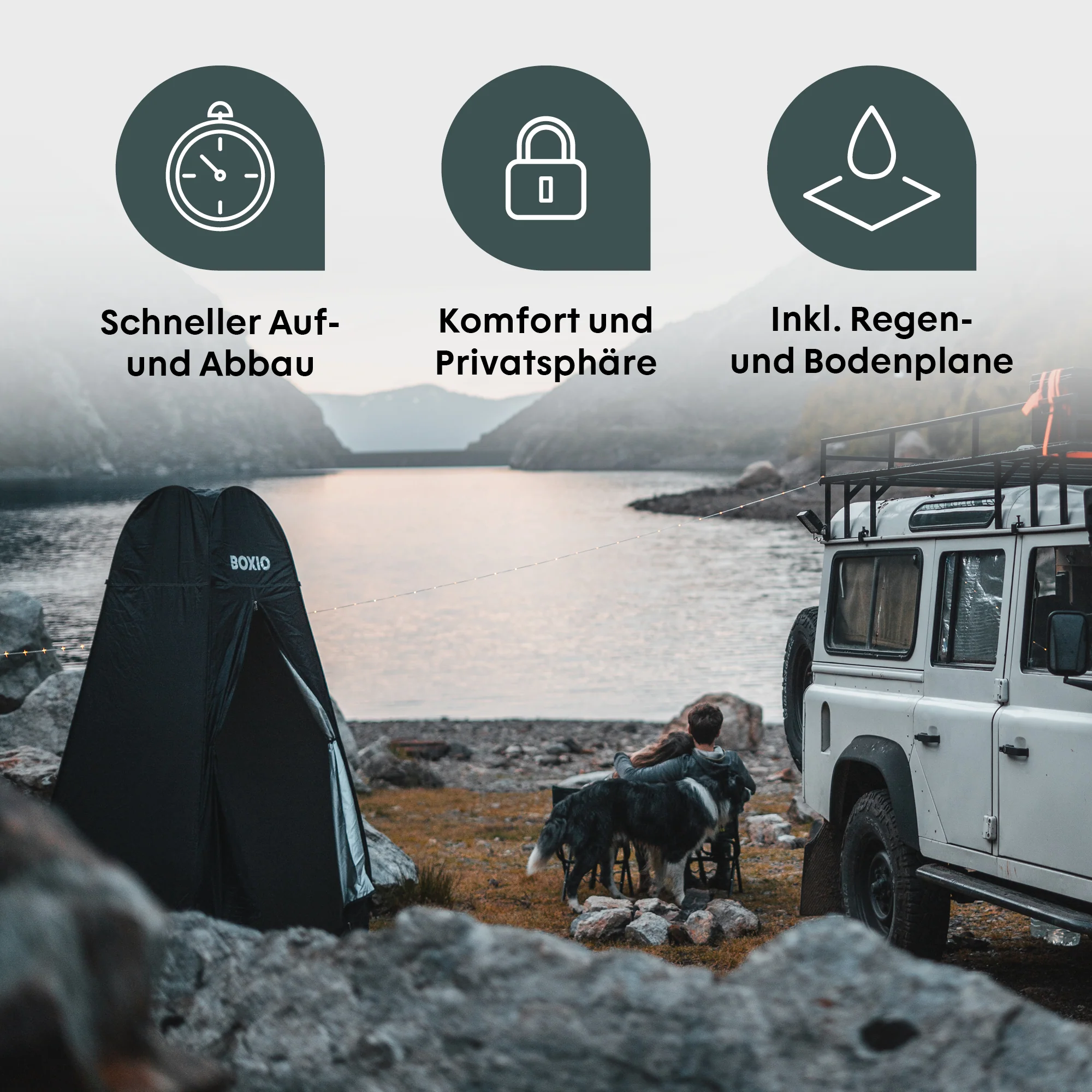 BOXIO TENT | Shower or toilet tent - Image 6
