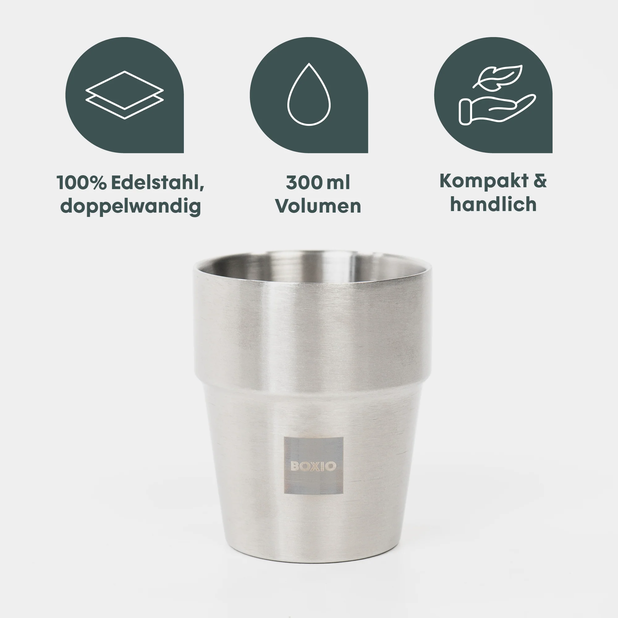 Stainless steel cup | BOXIO CUP - Image 2