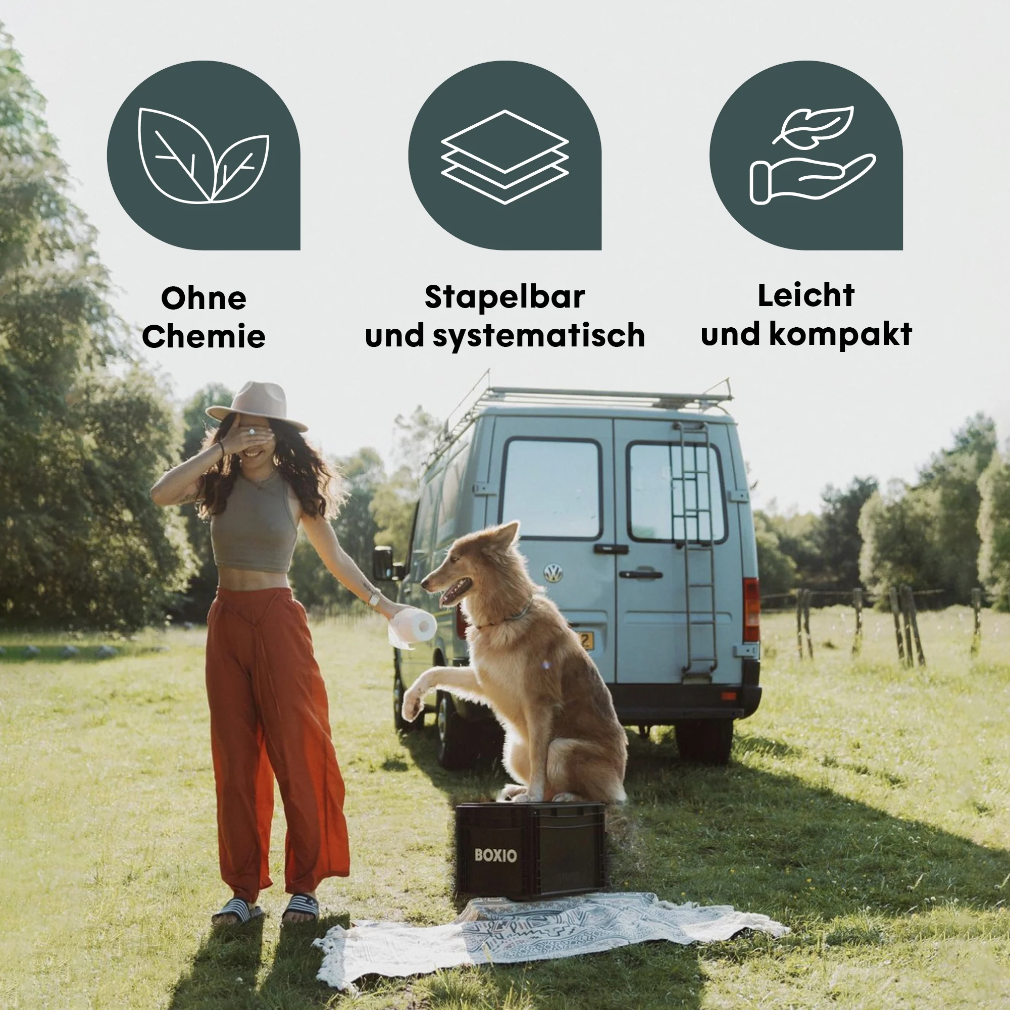 BOXIO - TOILET PLUS | Composting toilet with starter set - Image 6